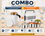 Combo lonchera electrica y taza mug