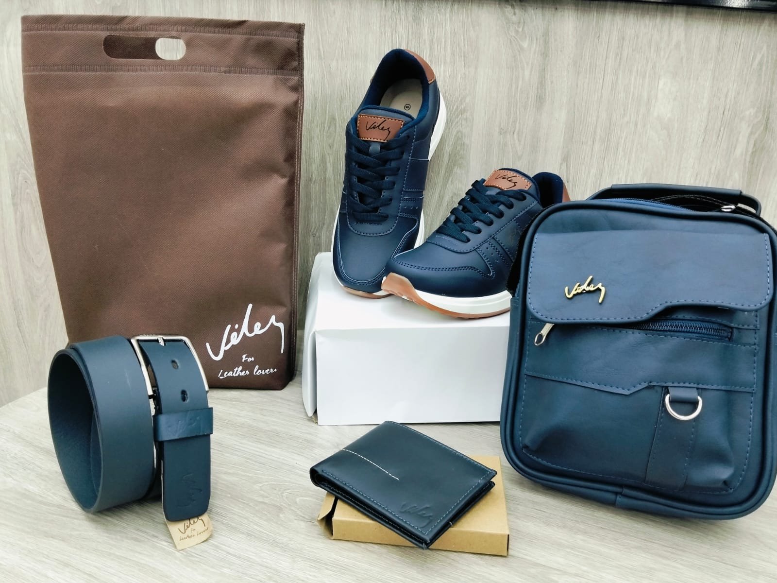 Combo Velez Carriel Dany Zapatos (1) Combo ejecutivo para hombre - Image 1
