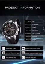 Reloj Sanda 6279 pulso Silicona Hombre - Image 8