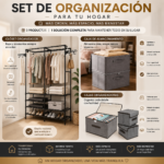 Set clóset y cajas