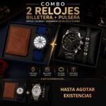 Combo 2 Relojes Billetera Pulsera