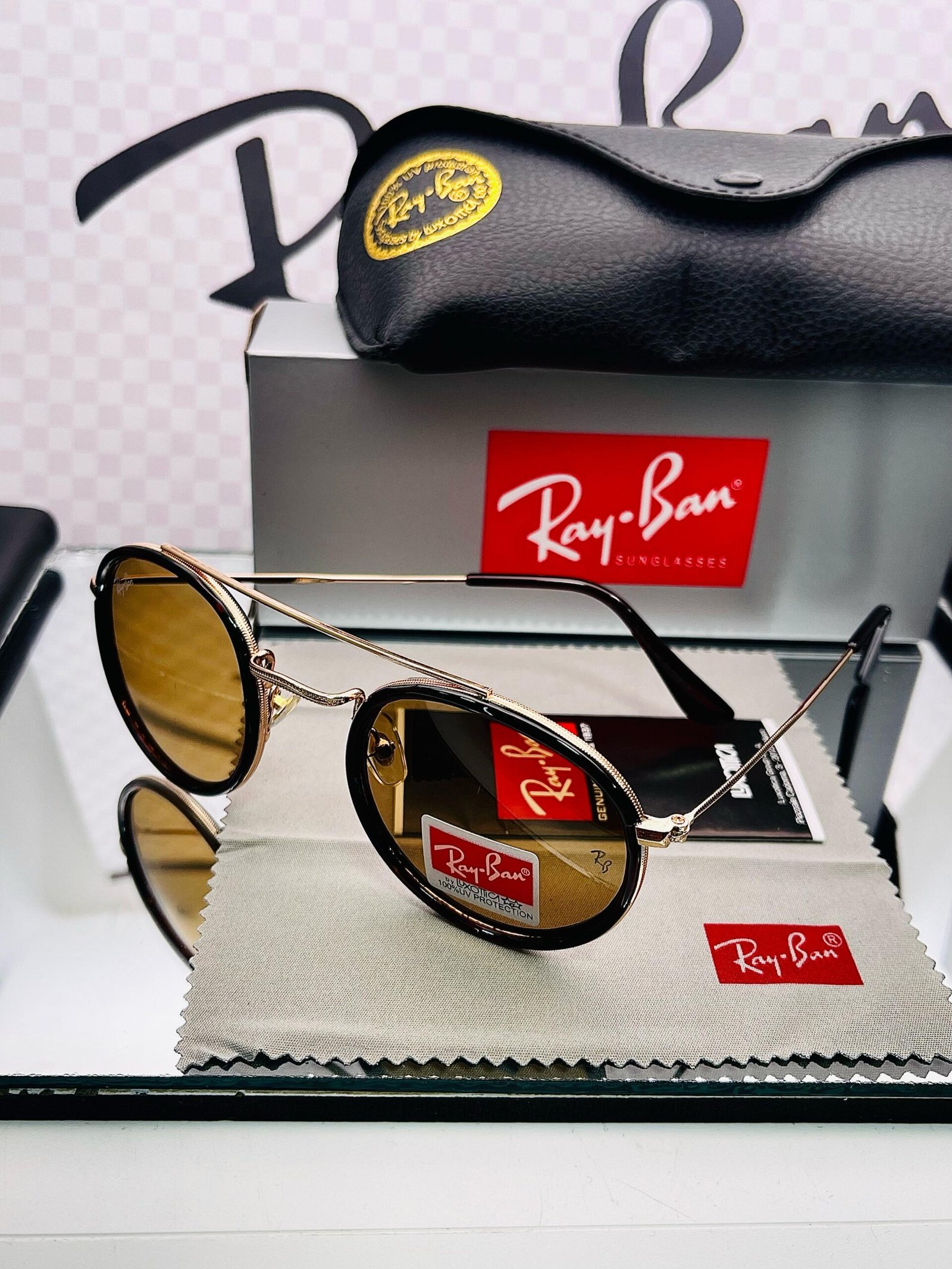 Gafas Estilo Ray-Ban Round (1) Gafas Sol Redondas RB - Image 1