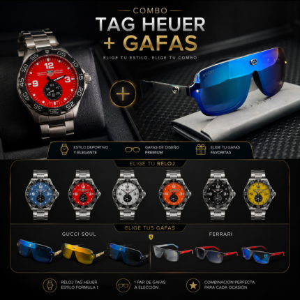 Combo Reloj T.H + Gafas